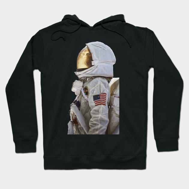 The real US-American Astronaut Photo Hoodie by SPAZE